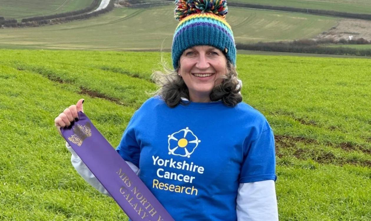 Tina Boden from Flixton has championed Yorkshire Cancer Researchs work for more than a decade helping to raise more than £82000