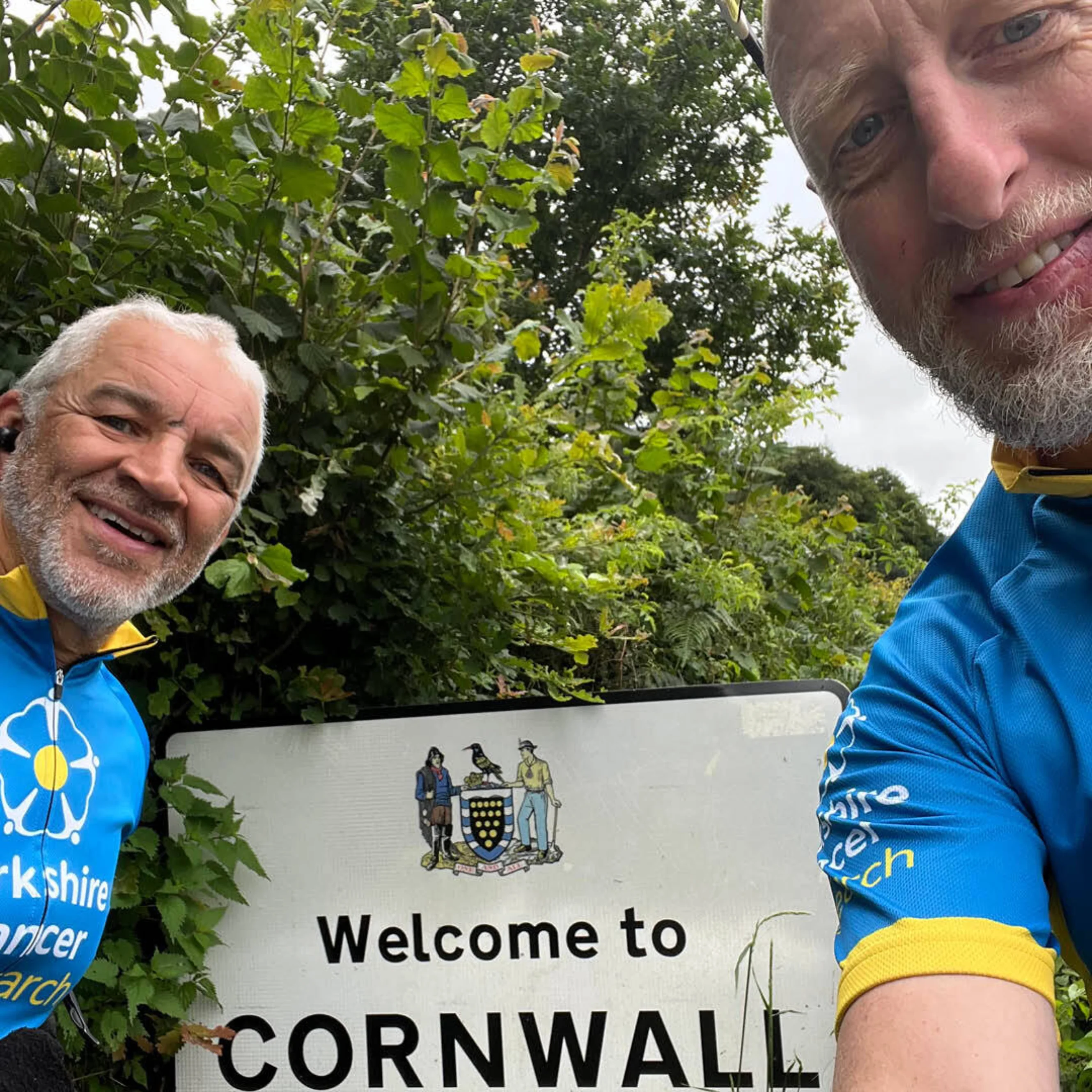 Two friends cycle from Dewsbury to Cornwall to raise funds for ...