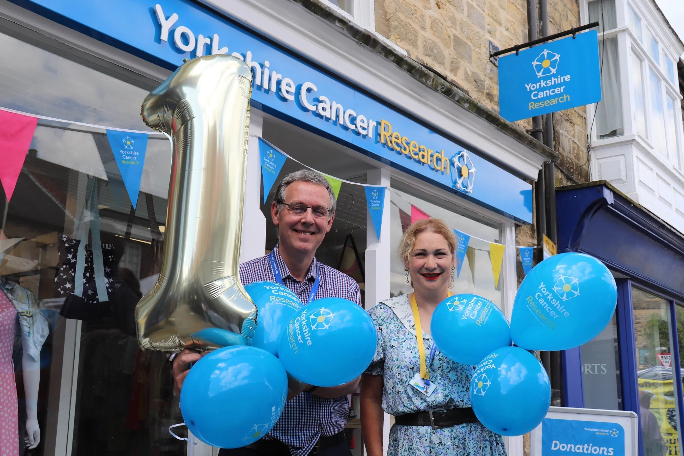 Pickering charity shop raises 150 000 for life saving cancer research Yorkshire Cancer Research
