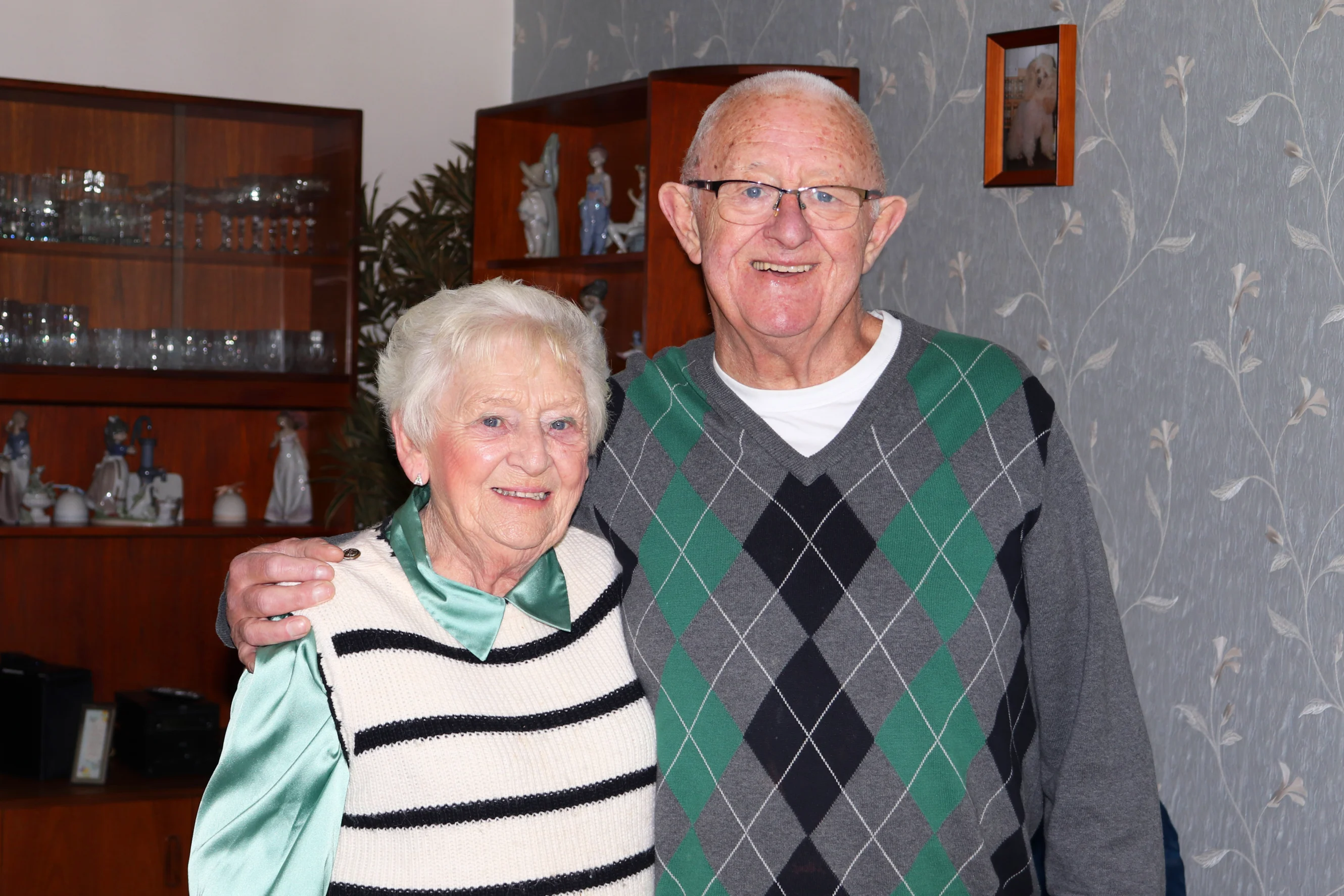 Ernest Parsons and his wife, Anne