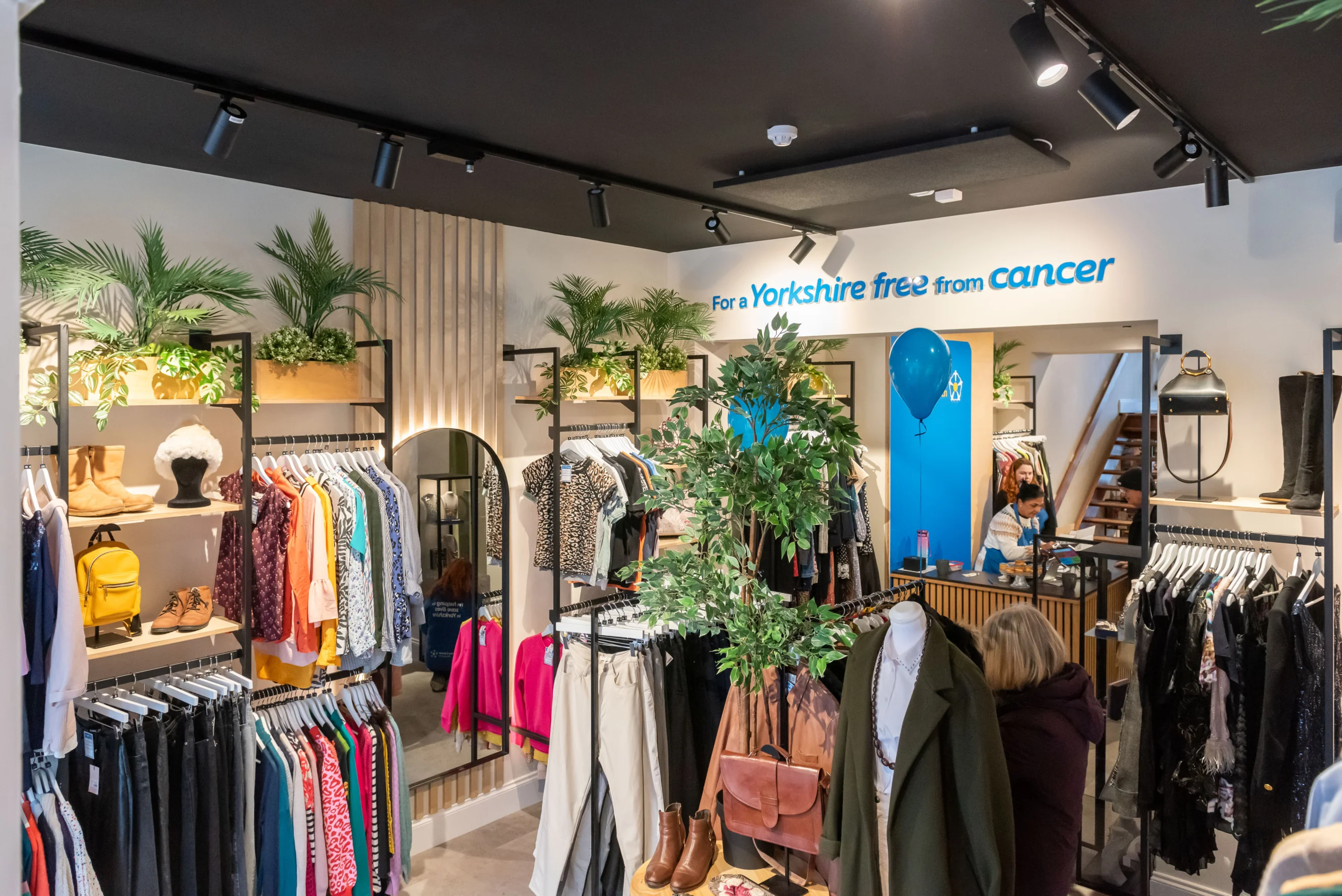 People who step through the doors of the Ilkley shop will discover three floors of high quality new and pre loved treasures