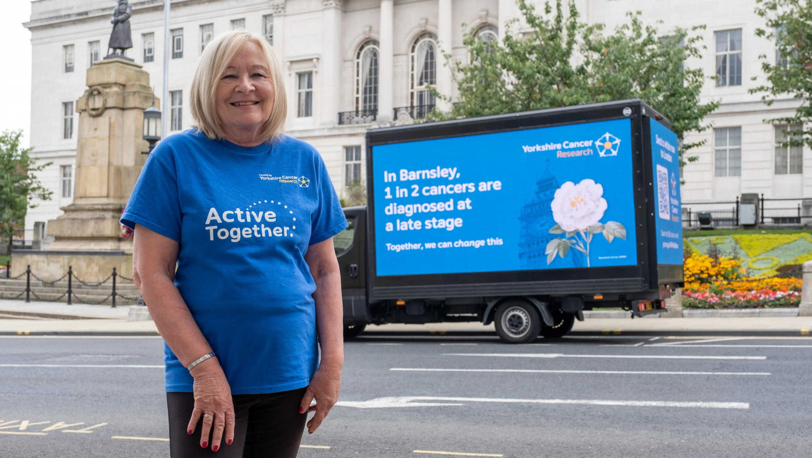 Campaign supporter Lesley Penty