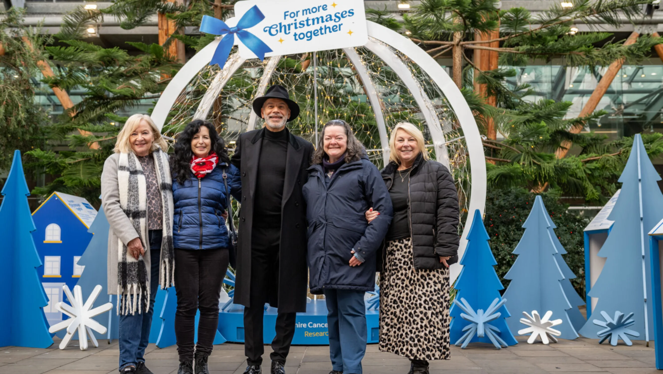 Lesley Penty, Anne Thackeray, Russell McFarlane and Julie Hodson-Walker
