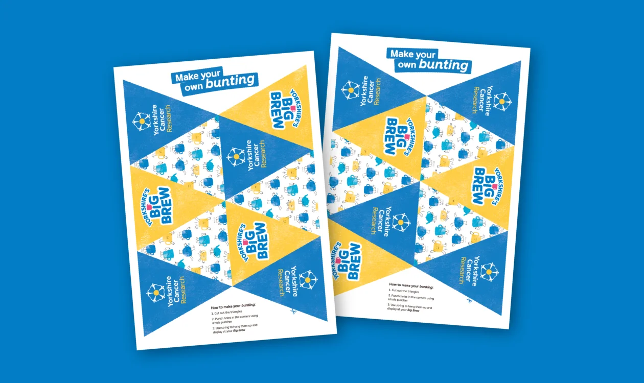 preview of the bunting printout