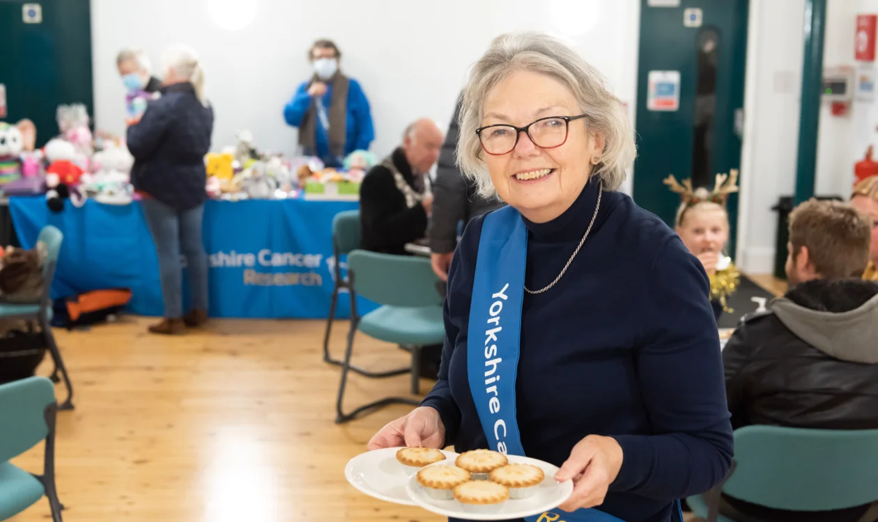 Kay at the Selby Tree of Light