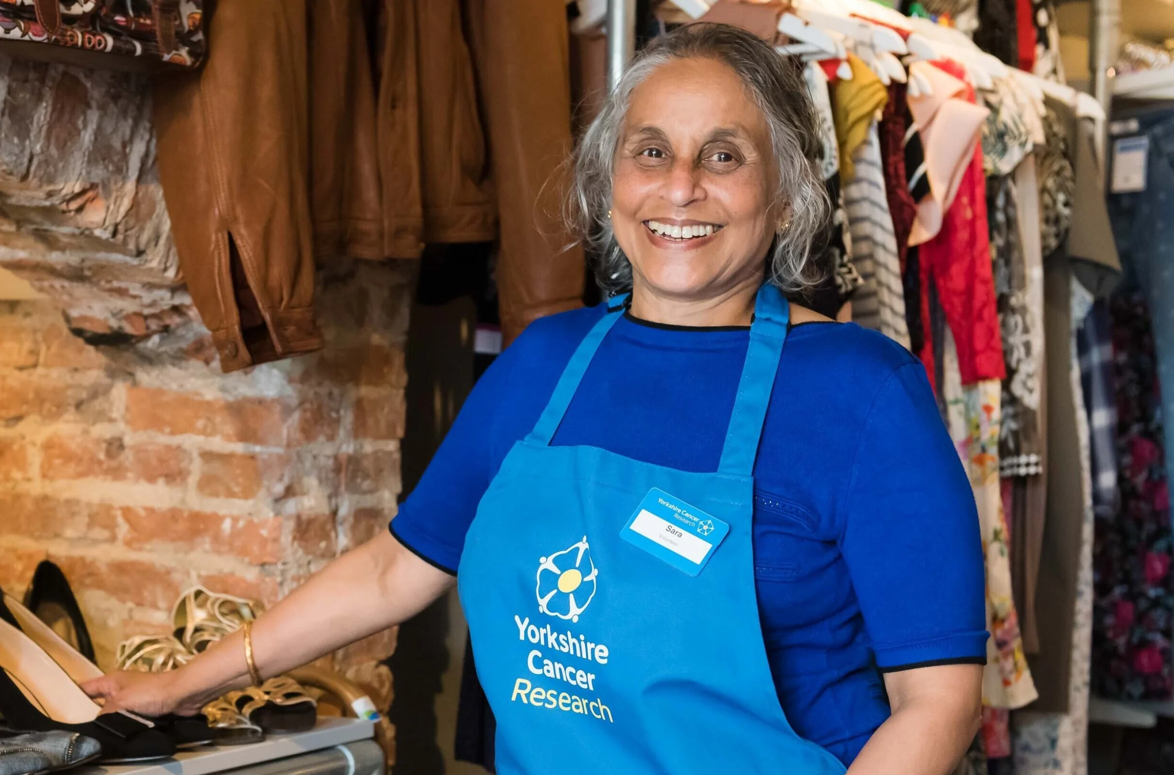 Shop Volunteer in the Yorkshire Cancer Research Knaresborough shop