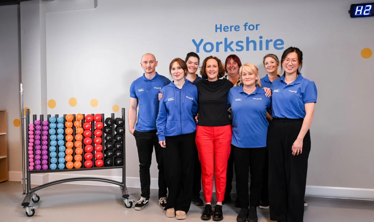 Active Together team gathered in a group