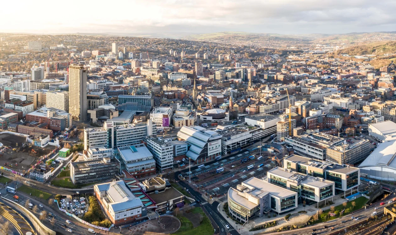 A Sheffield cityscape
