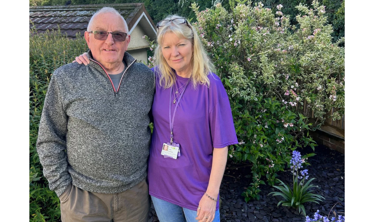 Thanks to clinical research in Yorkshire Brian Mays can spend more precious moments with his daughter Kim