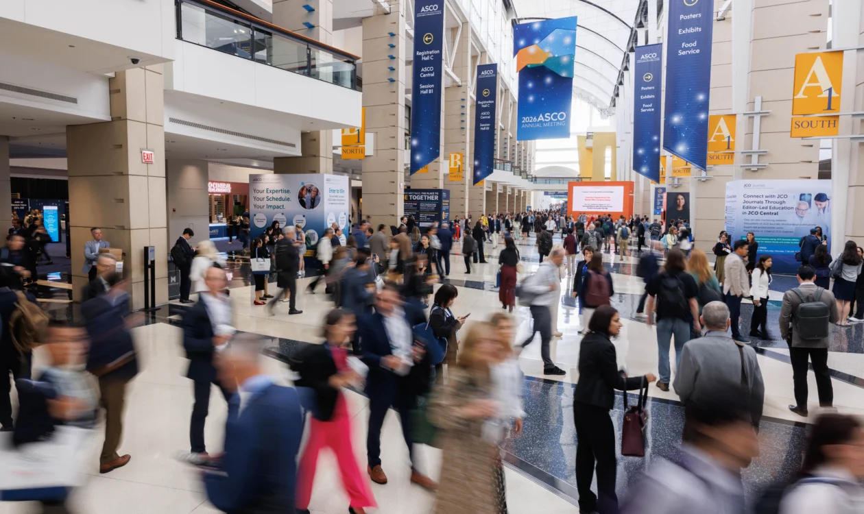 Chicago, IL - McCormick Place - 2026 ASCO Annual Meeting -  General Views here today, Saturday May 30, 2026. Physicians, researchers, and health care professionals from over 100 countries are attending the 62nd ASCO Annual Meeting. The ASCO Annual Meeting highlights the latest findings in all major areas of oncology. Photo by © ASCO/Scott Morgan 2026. Technical Questions: todd@medmeetingimages.com; ASCO contact: photos@asco.org. AM26_GeneralViews