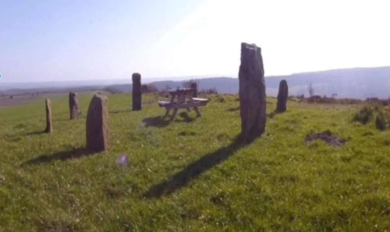 Boon Hill Henge photo from Helmsley Friends poster