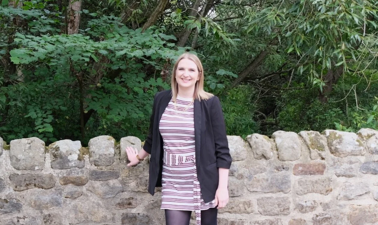 Beth Elias standing up