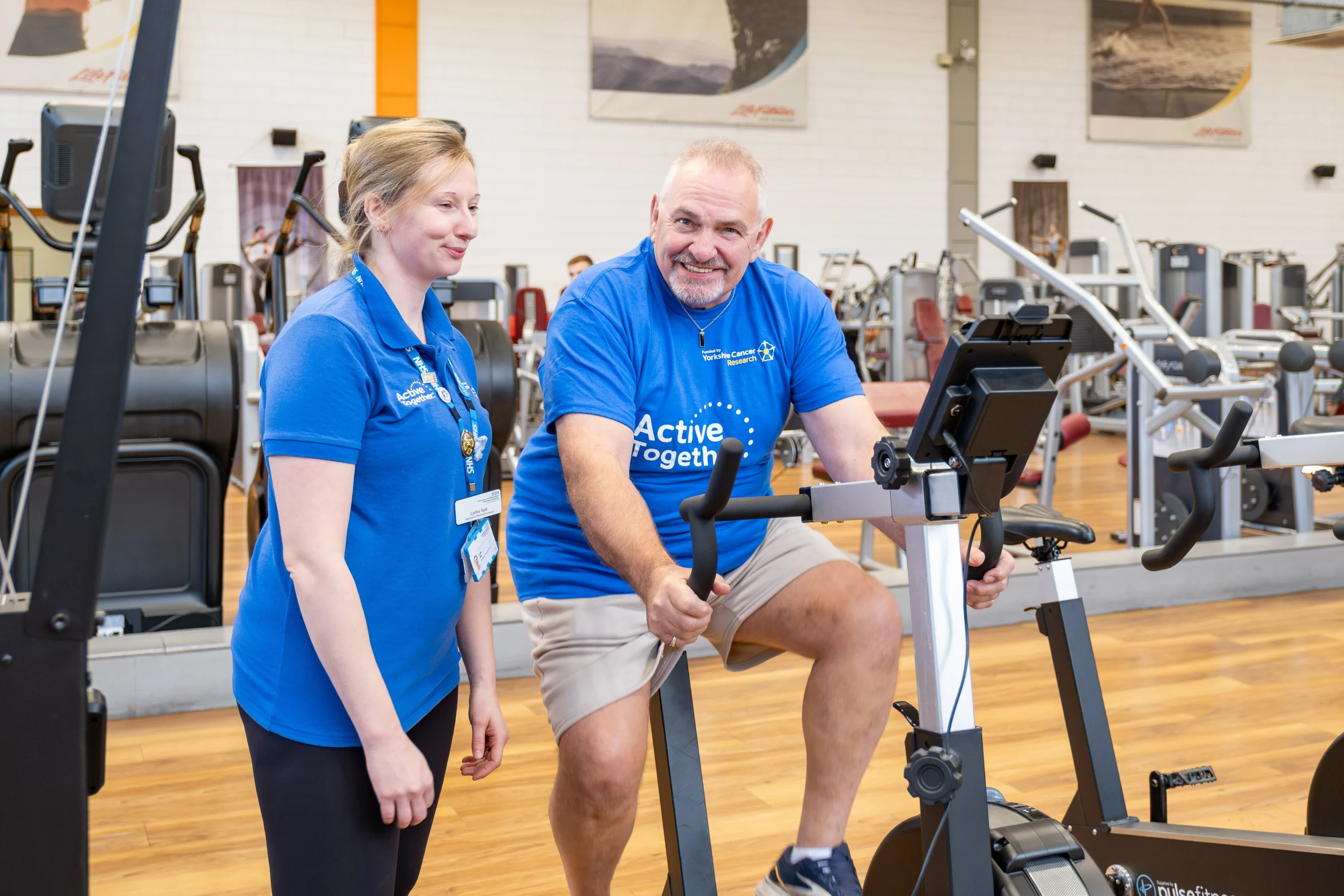 David Bottomley was diagnosed with bowel cancer at the age of 69. Following surgery, David recovered his strength and fitness through Active Together Doncaster.