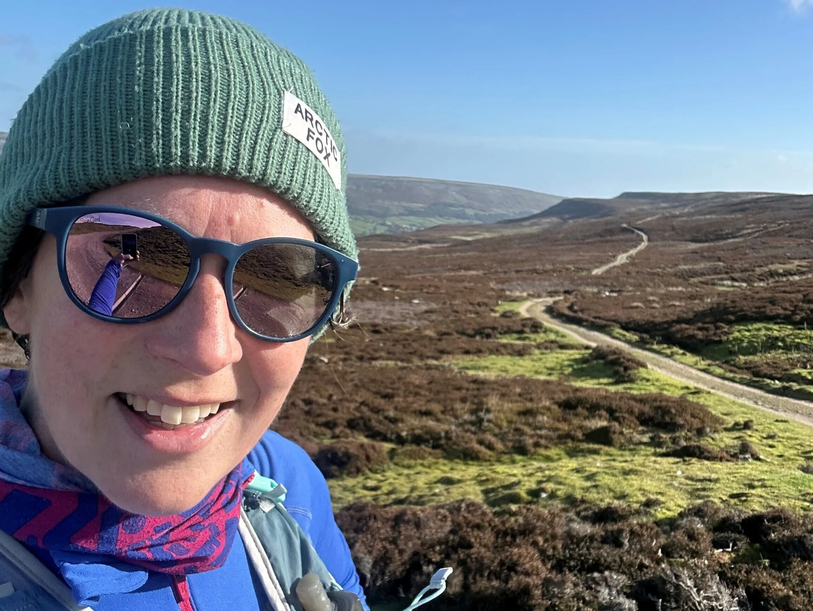 Kate Moore smiling at the camera