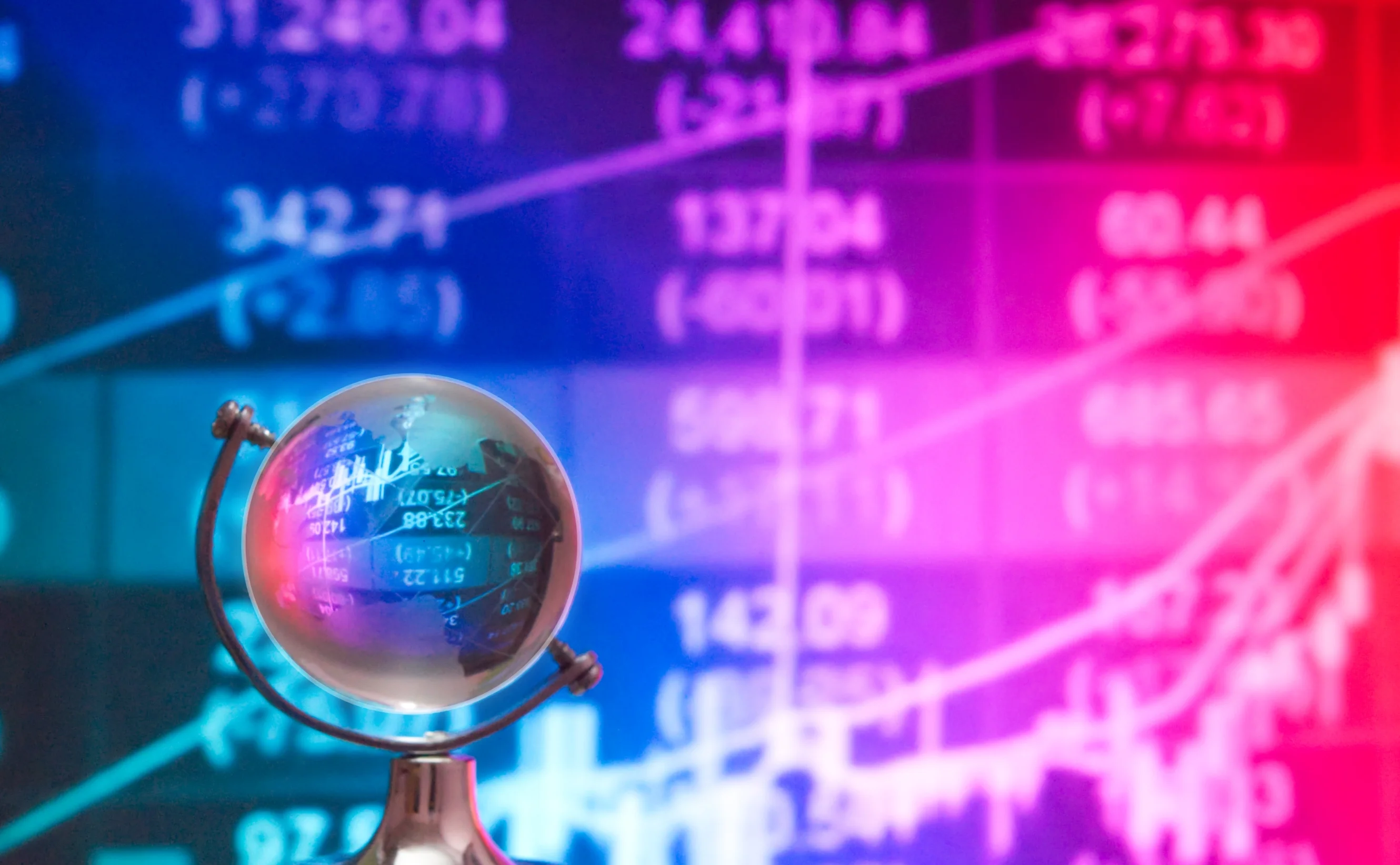 The world economic or business forecast is constantly changing