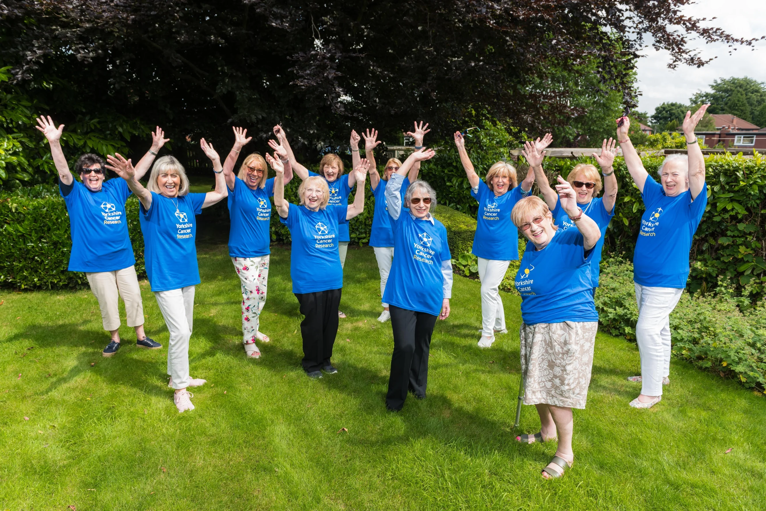 Yorkshire Cancer Research volunteers