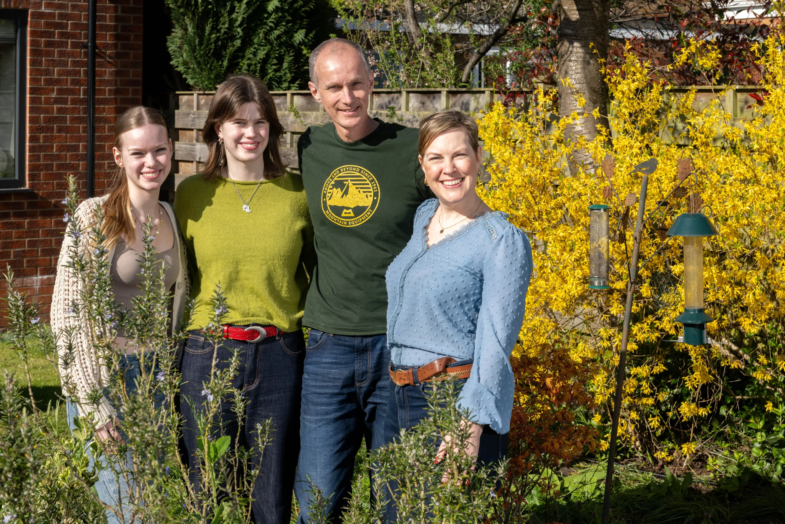 Emma Ward's family
