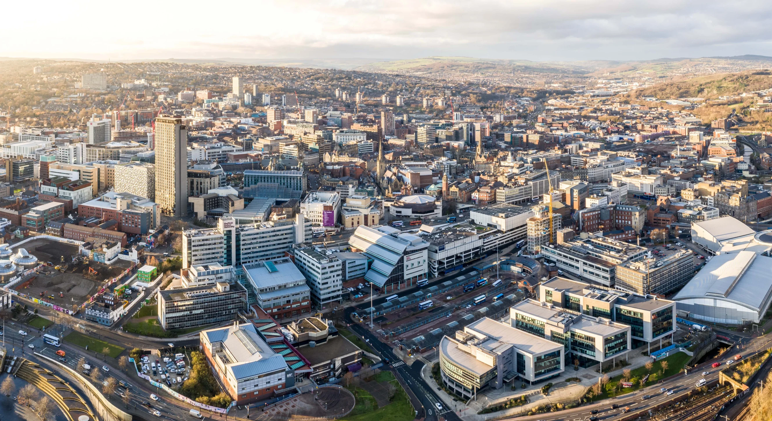 A Sheffield cityscape