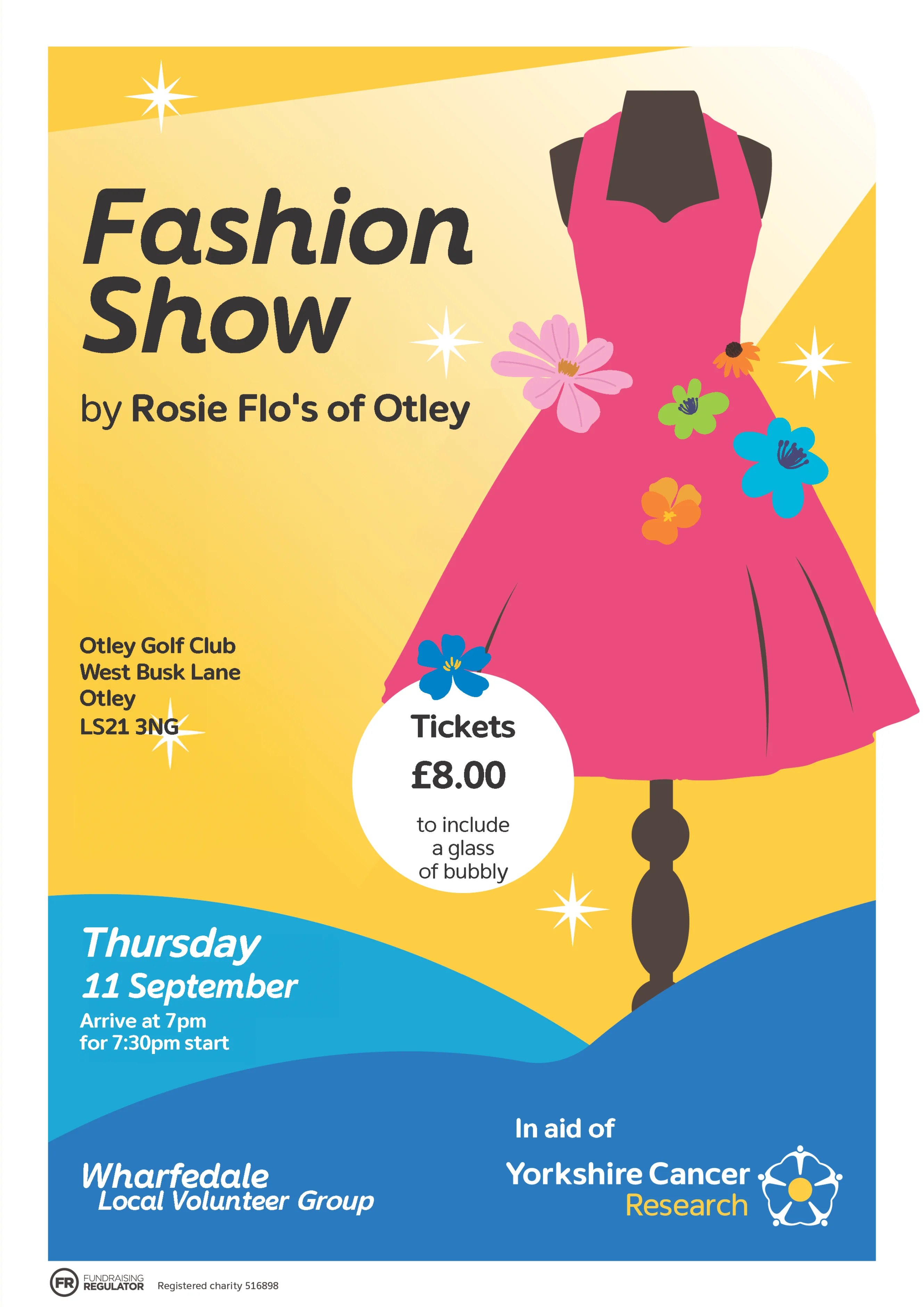 LVC Wharfedale Fashion Show Poster 1