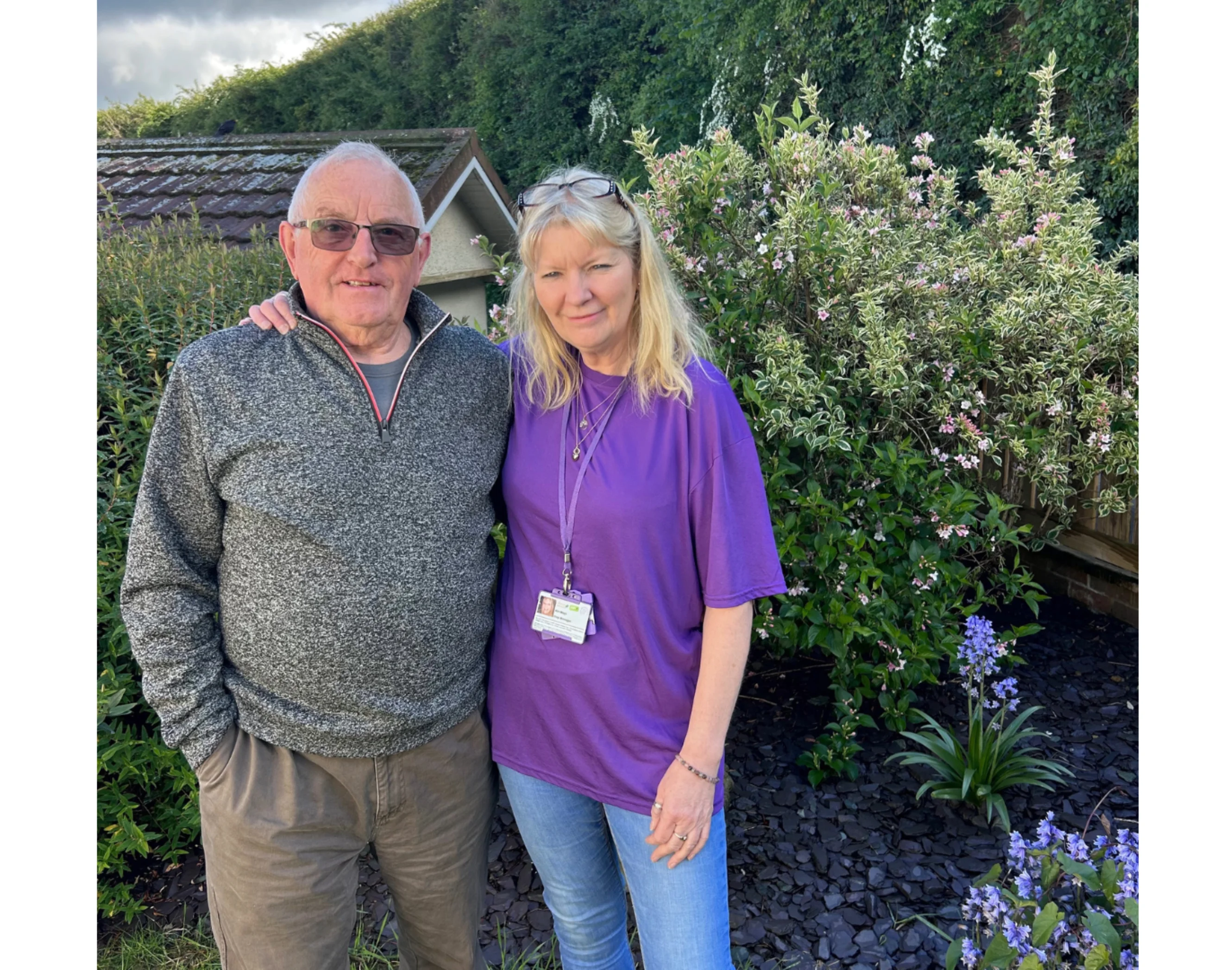 Thanks to clinical research in Yorkshire Brian Mays can spend more precious moments with his daughter Kim