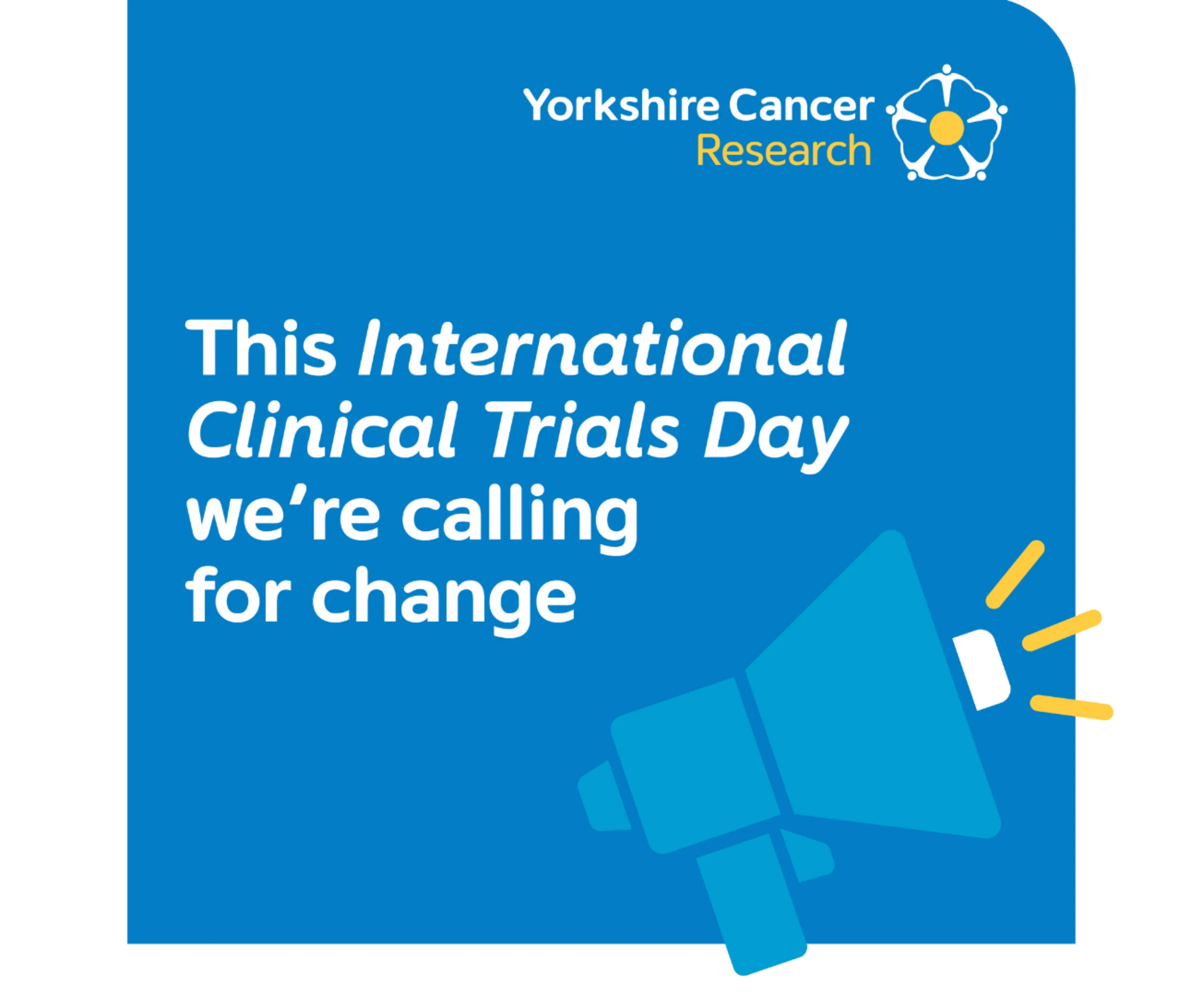 This International Clinical Trials Day were calling for change
