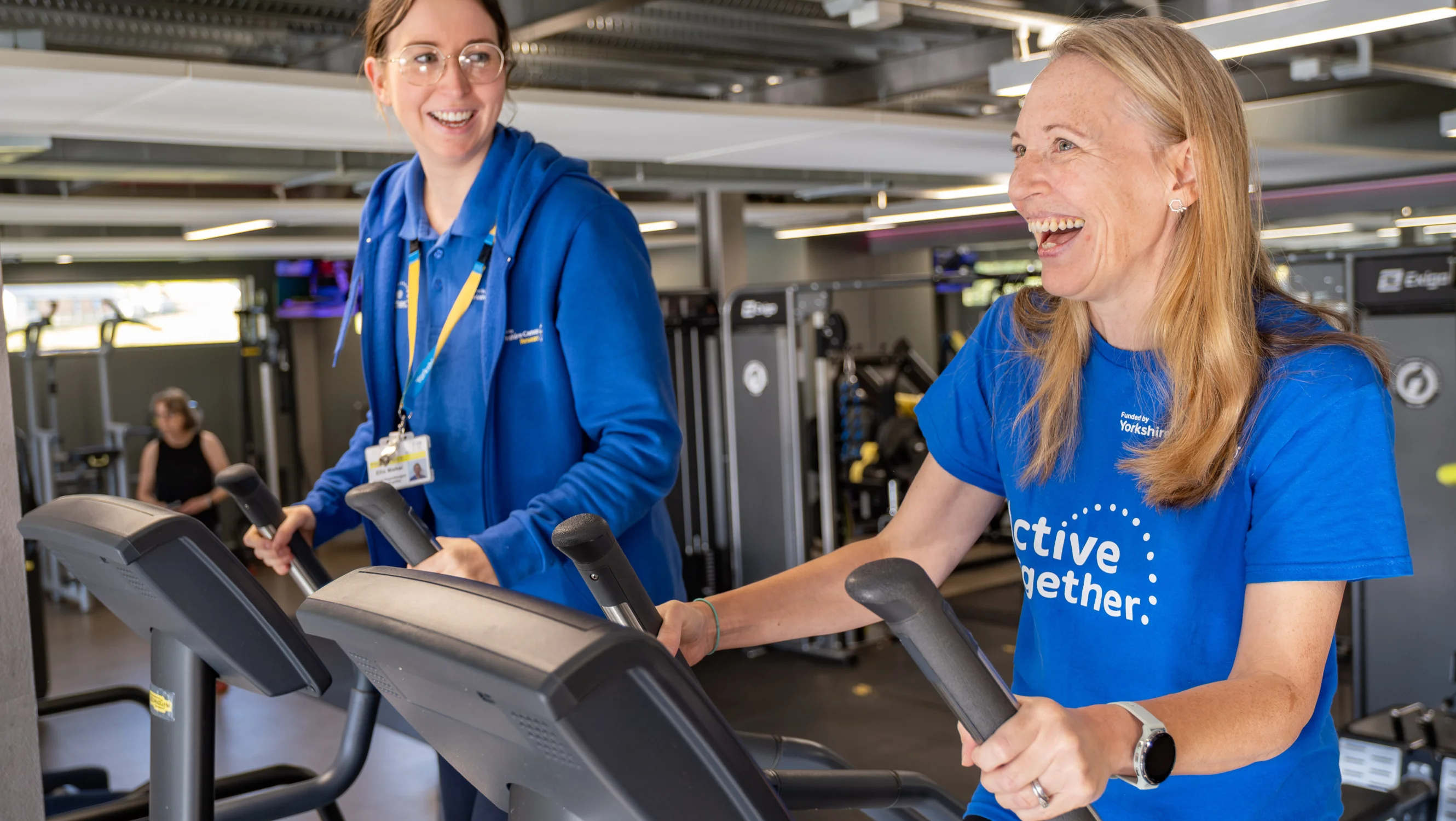 One-on-one fitness session