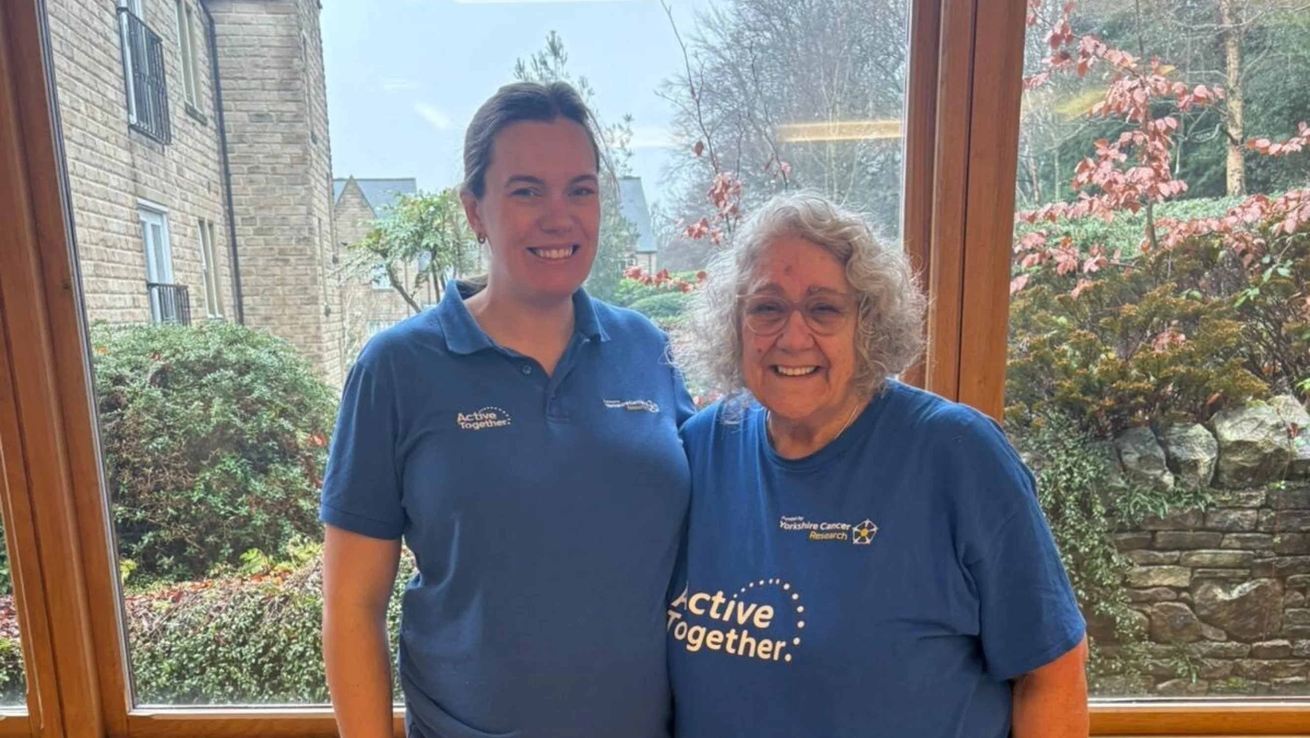 Sophie left and Norma Blagborough right