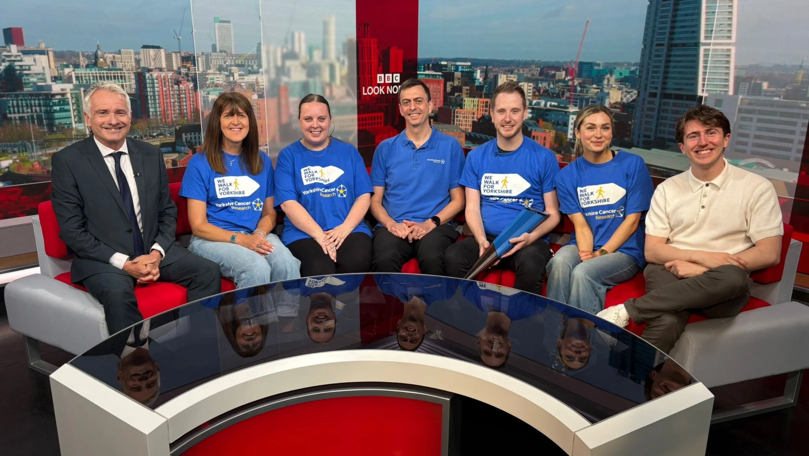 Karen and Jade in the BBC Look North studio