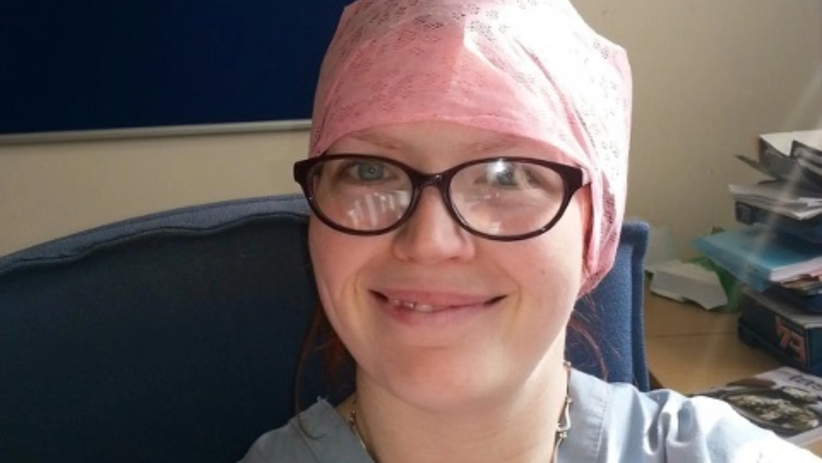 Steph after surgery