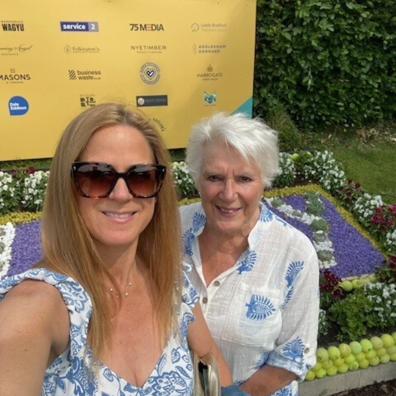 Joanna and her mum Elisabeth