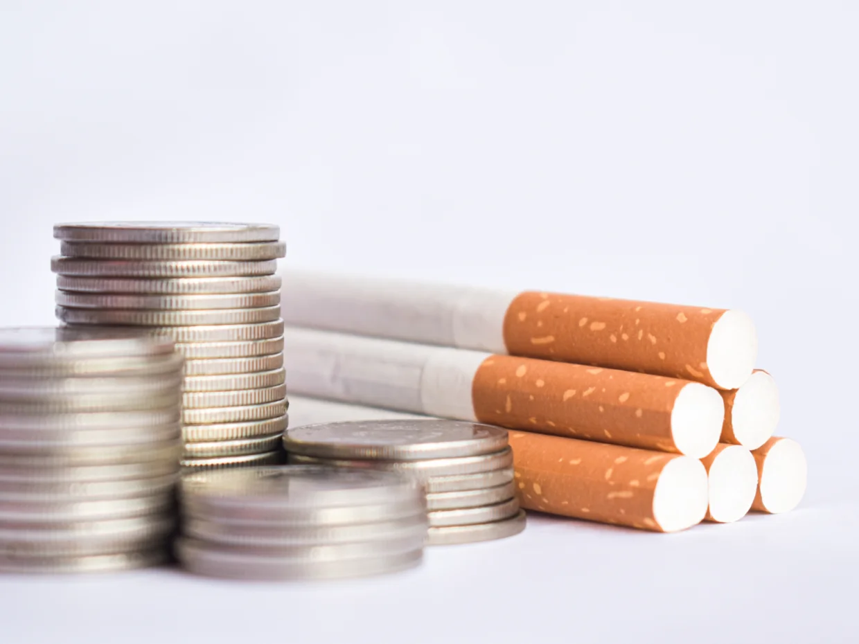 Cigarettes and money