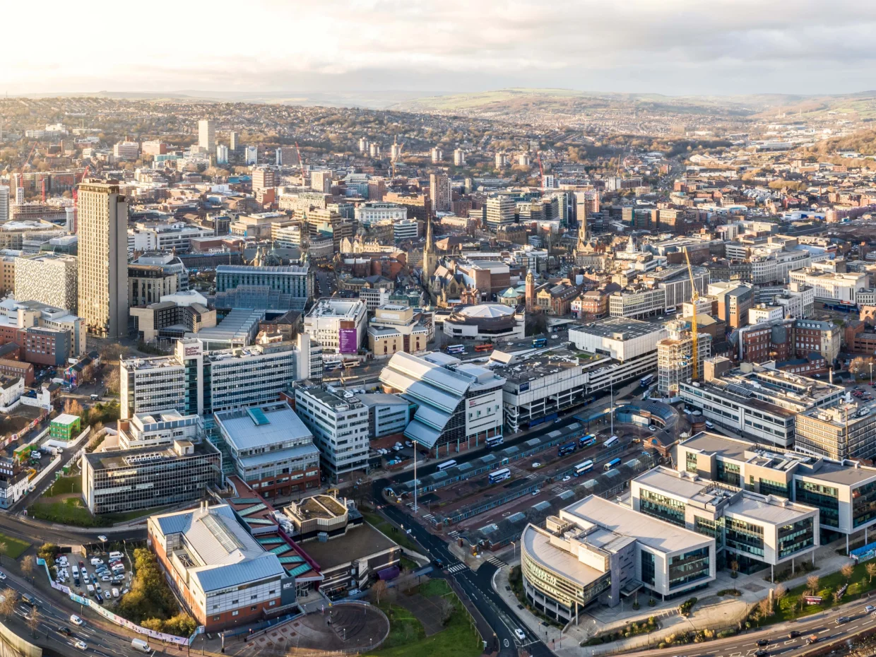 A Sheffield cityscape